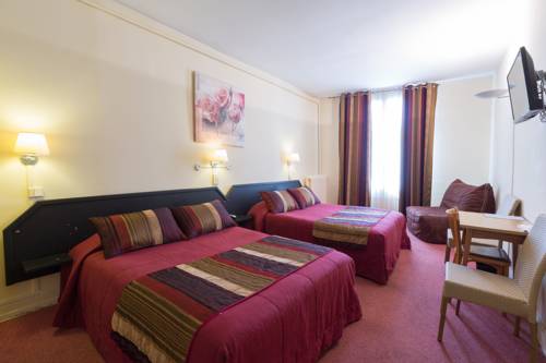 Imagen de la habitación del Hotel Cit&ocirc;tel Le Plat D'etain. Foto 5