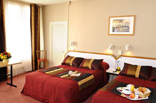 Imagen de la habitación del Hotel Cit&ocirc;tel Le Plat D'etain. Foto 9