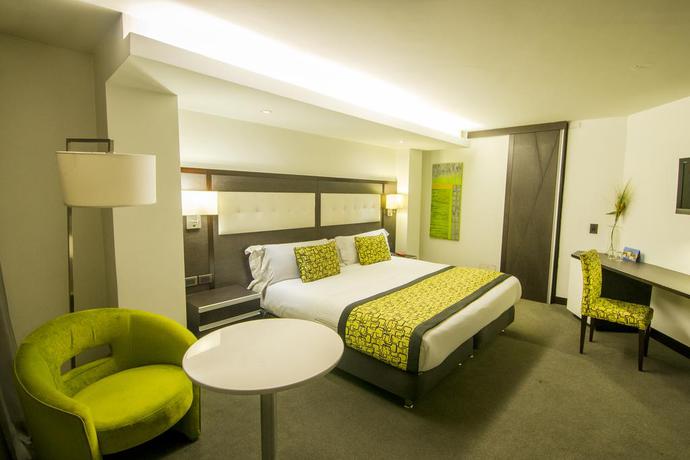 Imagen de la habitación del Hotel City Bog Expo Museo. Foto 3