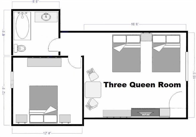 Imagen de la habitación del Hotel City Center Motel. Foto 5