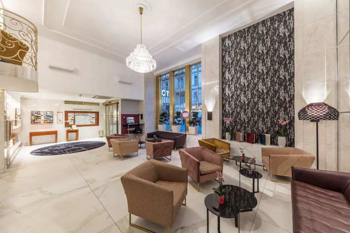 Imagen de los interiores del Hotel City Central, Viena. Foto 9