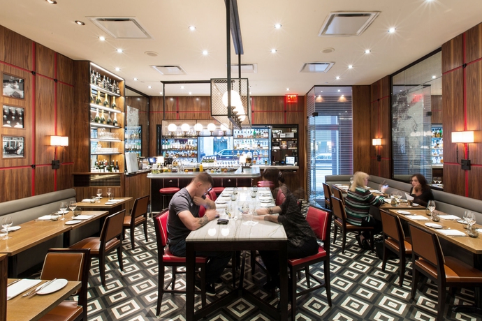 Imagen del bar/restaurante del Hotel City Club, Nueva York. Foto 3