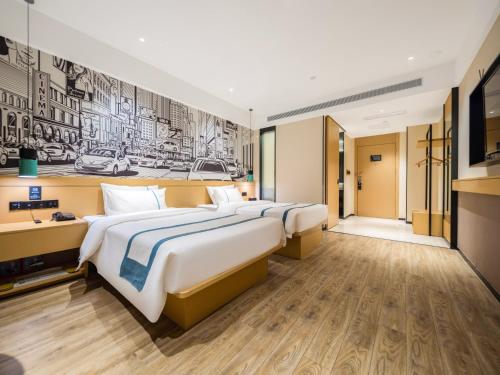 Imagen de la habitación del Hotel City Comfort Inn Xi\'an Bell Tower Store. Foto 19