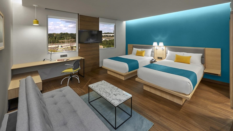 Imagen general del Hotel City Express Suites By Marriott Cancún Aeropuerto Riviera. Foto 10