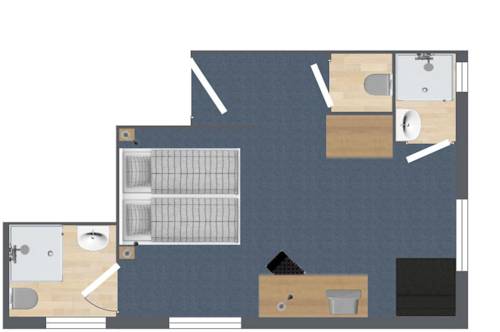 Imagen de la habitación del Hotel City Fellbach. Foto 16