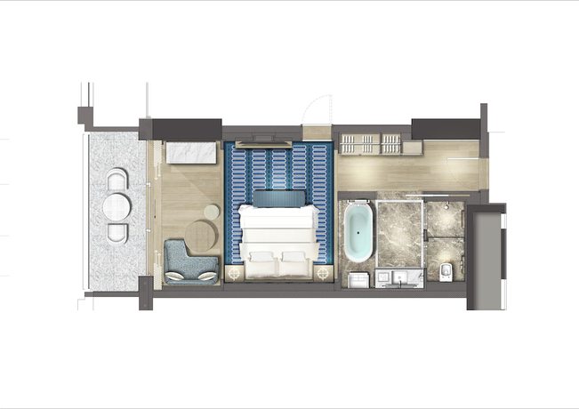 Imagen de la habitación del Hotel City Of Dreams Mediterranean - Integrated Resort, Casino And Entertainment. Foto 6