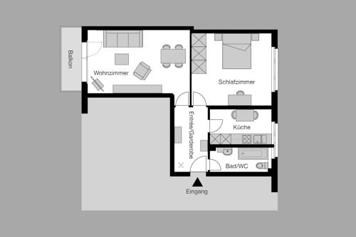 Imagen de la habitación del Hotel City Stay Apartments Nordstrasse. Foto 9