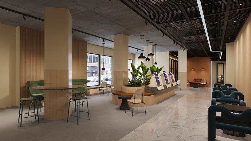 Imagen de los interiores del Hotel Citybox Brussels. Foto 14