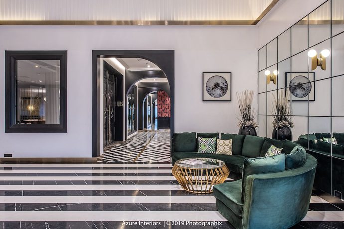 Imagen de los interiores del Hotel Clarks Inn suites Raipur. Foto 15
