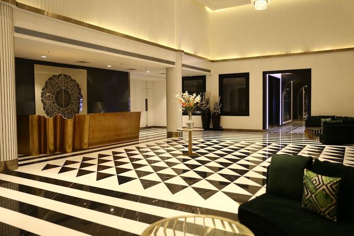 Imagen de los interiores del Hotel Clarks Inn suites Raipur. Foto 18