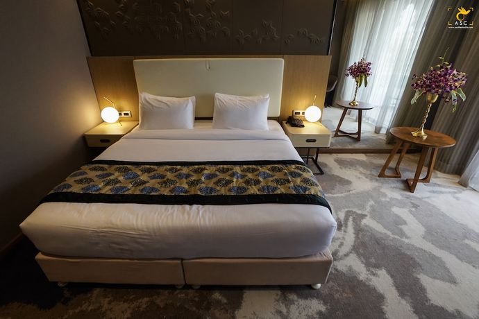 Imagen de la habitación del Hotel Clarks Inn suites Raipur. Foto 14