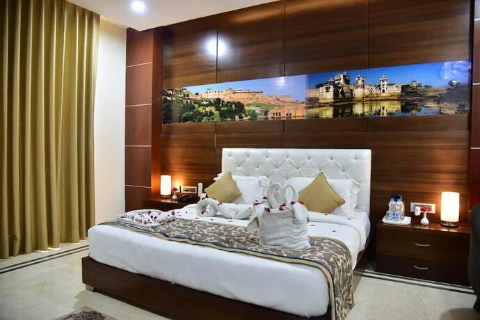 Imagen de la habitación del Hotel Clarks Safari Ranthambore. Foto 17
