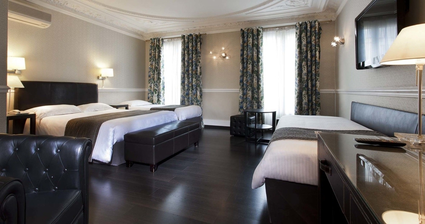 Imagen de la habitación del Hotel Claude Bernard Saint Germain. Foto 6