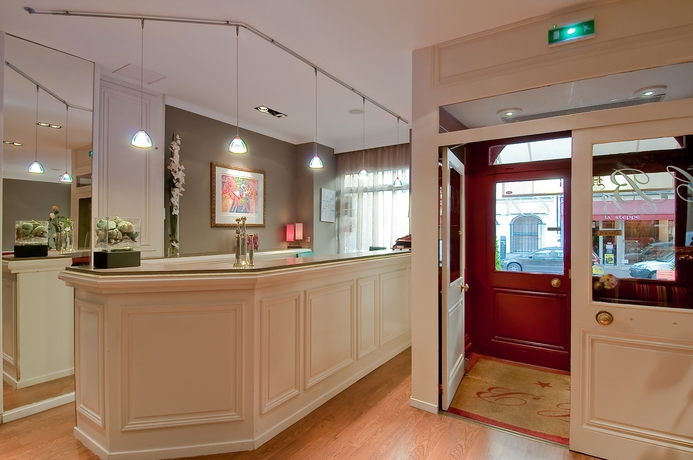 Imagen de los interiores del Hotel Claude Bernard Saint Germain. Foto 14