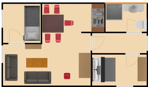 Imagen de la habitación del Hotel Clemens. Foto 13