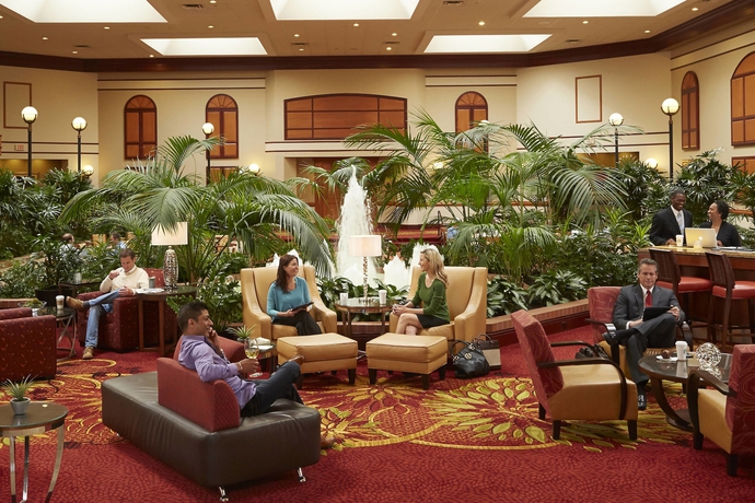 Imagen de los interiores del Hotel Cleveland Marriott East. Foto 16