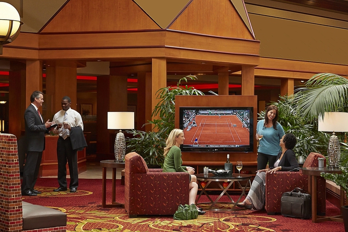 Imagen de los interiores del Hotel Cleveland Marriott East. Foto 19