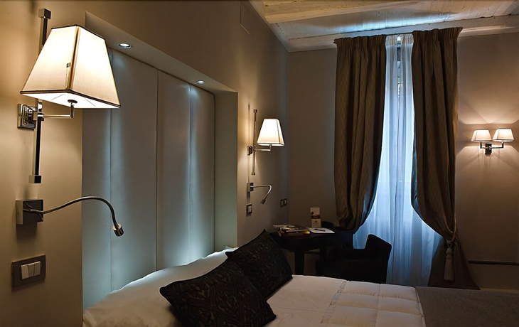 Imagen de la habitación del Hotel Clitunno. Foto 3