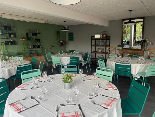 Imagen del bar/restaurante del Hotel Clos De La Vaupali&egrave;re - Rouen. Foto 3