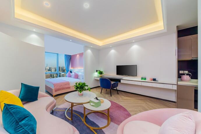 Imagen de la habitación del Hotel Cloudy International Apartment. Foto 20