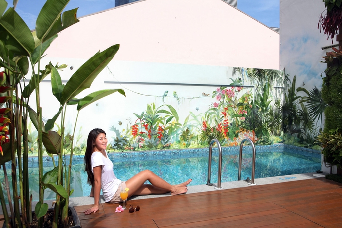 Imagen de la piscina del Hotel Clover 5 Hong Kong Street (sg Clean). Foto 14