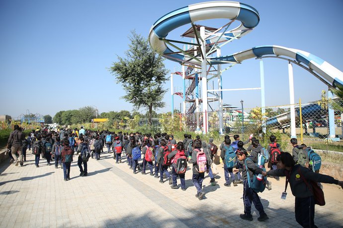 Imagen de la piscina del Hotel Club 21by Sariska Fun city. Foto 18