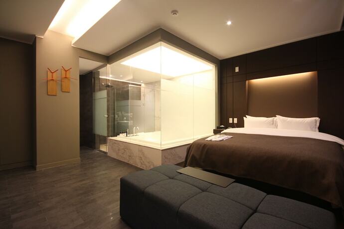 Imagen de la habitación del Hotel Club, Haeundae-gu. Foto 23