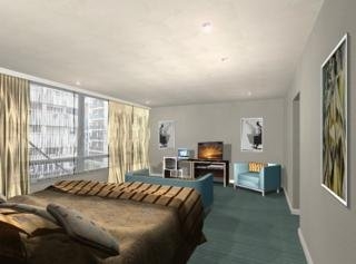 Imagen de la habitación del Hotel Club Las Naciones. Foto 3