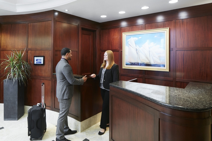 Imagen de los interiores del Hotel Club Quarters Faneuil Hall, Boston. Foto 9