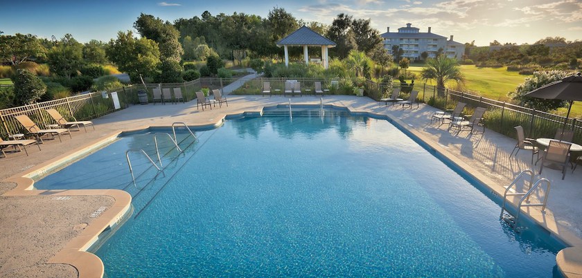 Imagen de la piscina del Hotel Club Wyndham Dye Villas. Foto 20