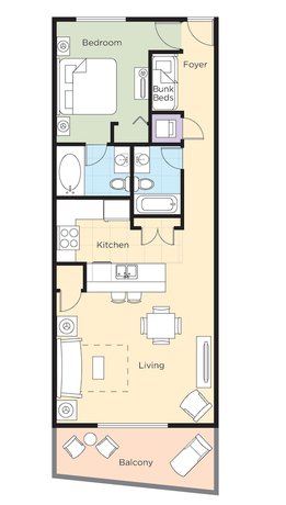 Imagen de la habitación del Hotel Club Wyndham Panama City Beach. Foto 13