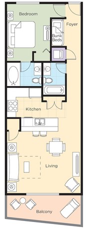 Imagen de la habitación del Hotel Club Wyndham Panama City Beach. Foto 14