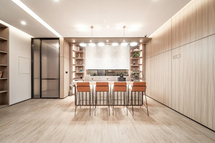 Imagen de los interiores del Hotel Cm Service Apartment Suzhou. Foto 29