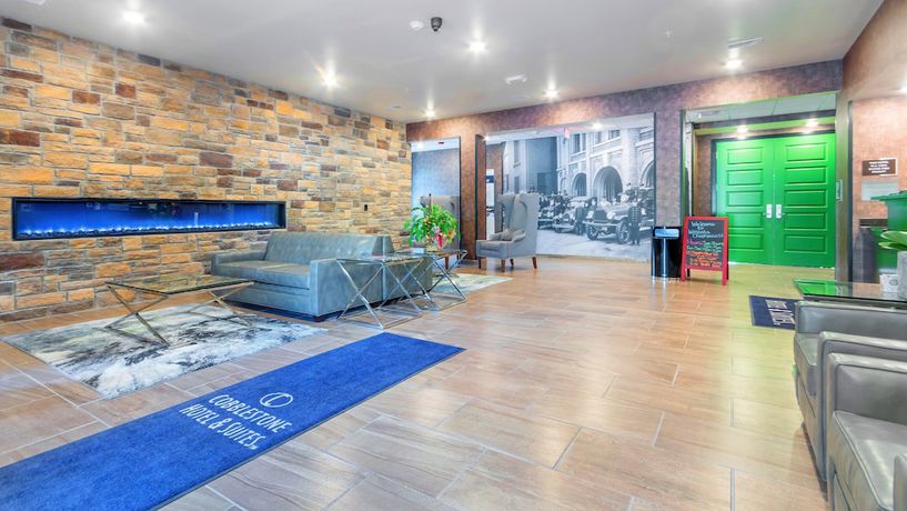 Imagen de los interiores del Hotel Cobblestone And Suites Janesville. Foto 15