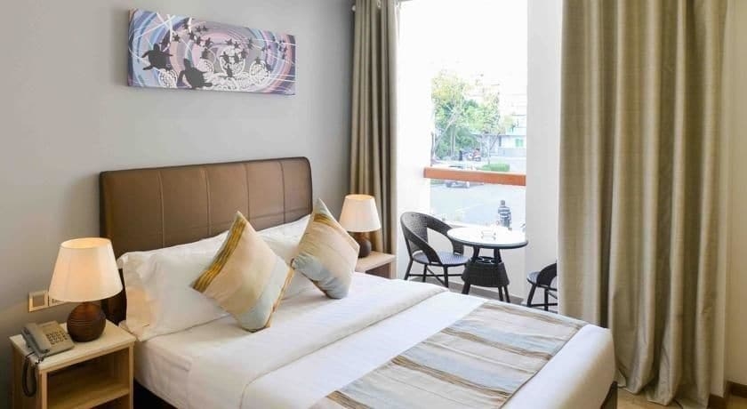 Imagen de la habitación del Hotel Coconut Tree Hulhuvilla Beach. Foto 7