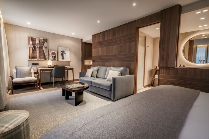 Imagen de la habitación del Hotel Coeur de Meg&egrave;ve, Megeve. Foto 15