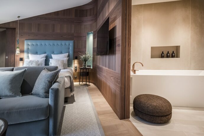 Imagen de la habitación del Hotel Coeur de Meg&egrave;ve, Megeve. Foto 17