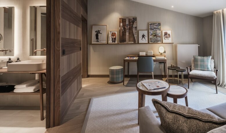 Imagen general del Hotel Coeur de Meg&egrave;ve, Megeve. Foto 9