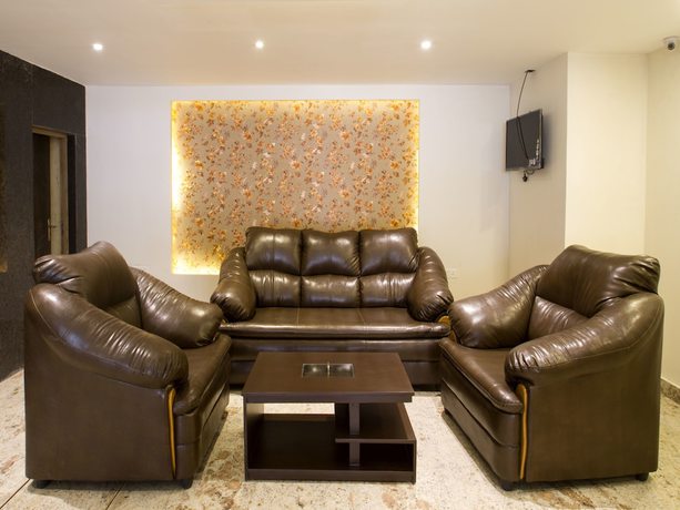 Imagen de los interiores del Hotel Collection O 7601 Park Heights Banjara Hills. Foto 17