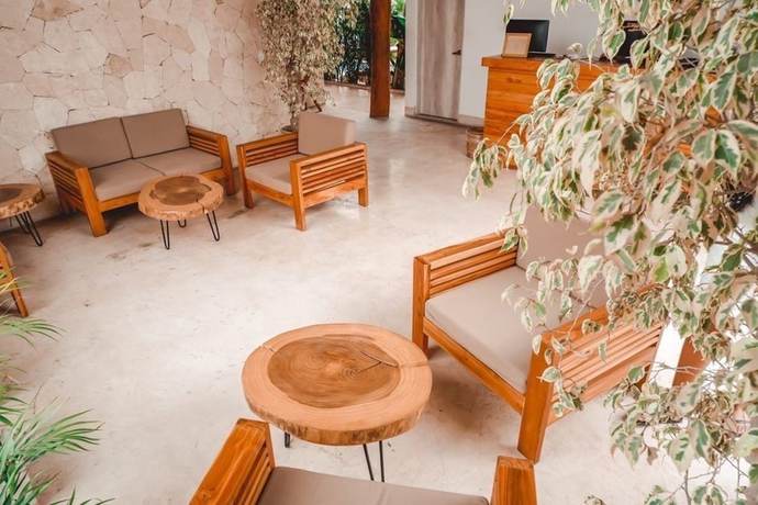 Imagen de los interiores del Hotel Collection O Kaab Downtown Tulum. Foto 10