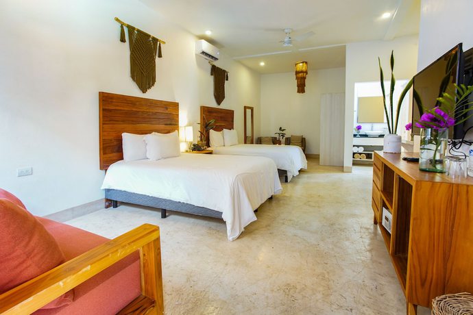 Imagen de la habitación del Hotel Collection O Kaab Downtown Tulum. Foto 5