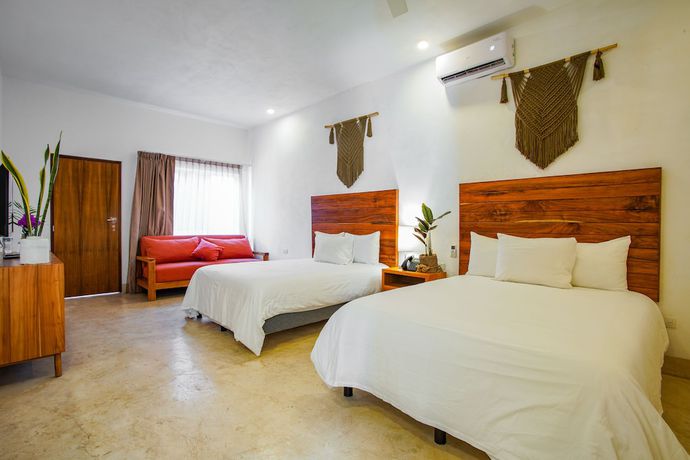 Imagen de la habitación del Hotel Collection O Kaab Downtown Tulum. Foto 9