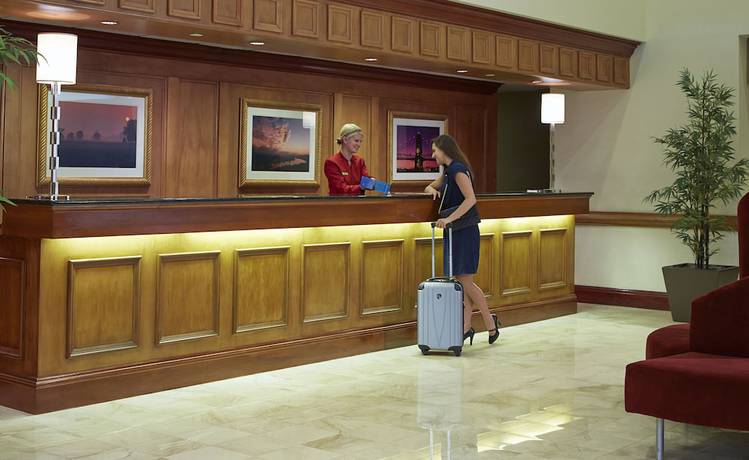 Imagen de los interiores del Hotel Columbus Airport Marriott. Foto 18