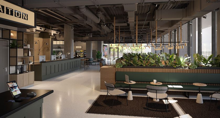 Imagen de los interiores del Hotel Comfort Copenhagen Airport. Foto 18