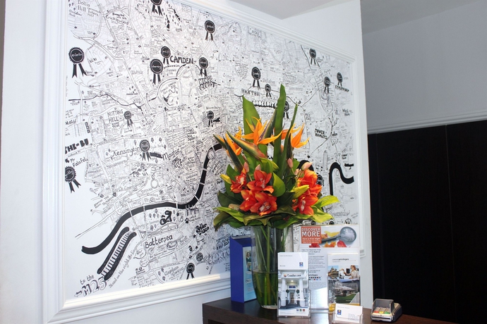 Imagen de los interiores del Hotel Comfort Inn London - Westminster. Foto 6