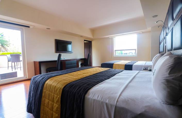 Imagen de la habitación del Hotel Comfort Inn Puebla Centro Hist&oacute;rico. Foto 2