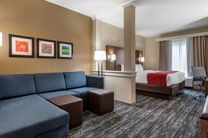 Imagen de la habitación del Hotel Comfort Inn and Suites Downtown near University. Foto 3