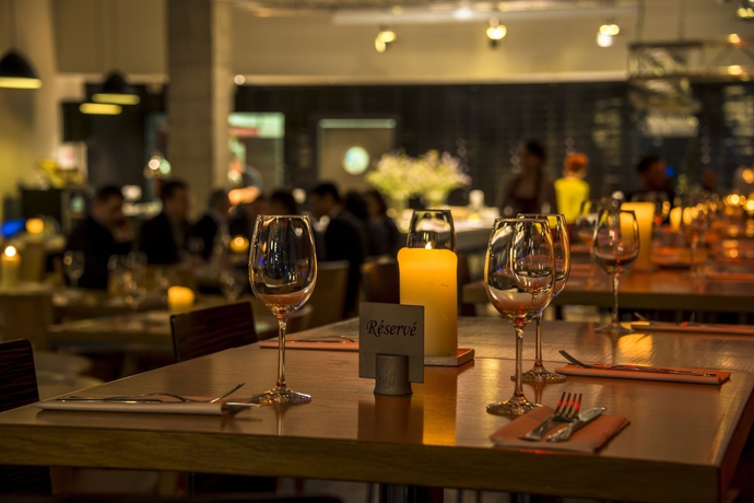 Imagen del bar/restaurante del Hotel Comfort Lt - Rock 'n' Roll Vilnius. Foto 4