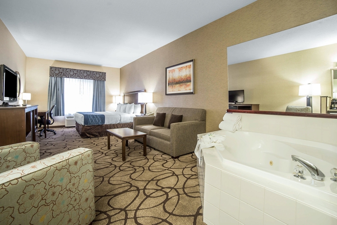 Imagen de la habitación del Hotel Comfort Suites Airport, Salt Lake CIty. Foto 3