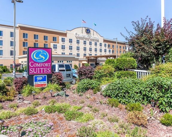 Imagen de los exteriores del Hotel Comfort Suites Airport Tukwila Seattle. Foto 11